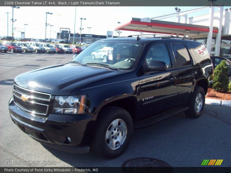 Black / Light Titanium/Dark Titanium 2008 Chevrolet Tahoe LT 4x4