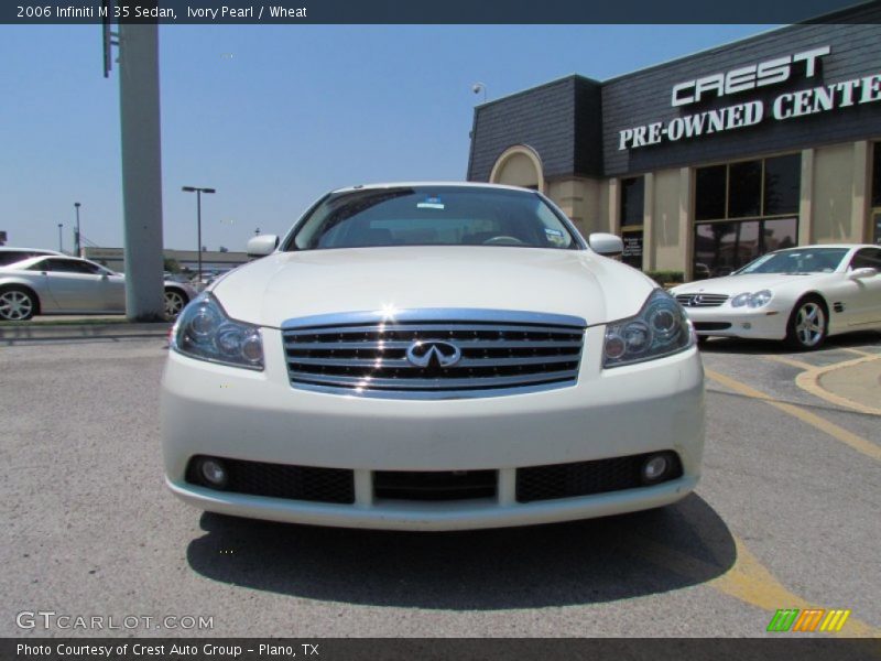 Ivory Pearl / Wheat 2006 Infiniti M 35 Sedan