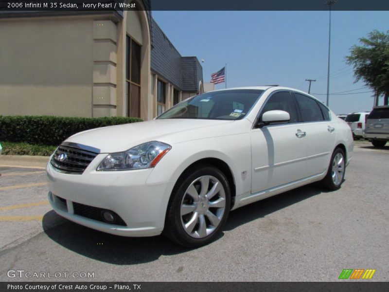 Ivory Pearl / Wheat 2006 Infiniti M 35 Sedan