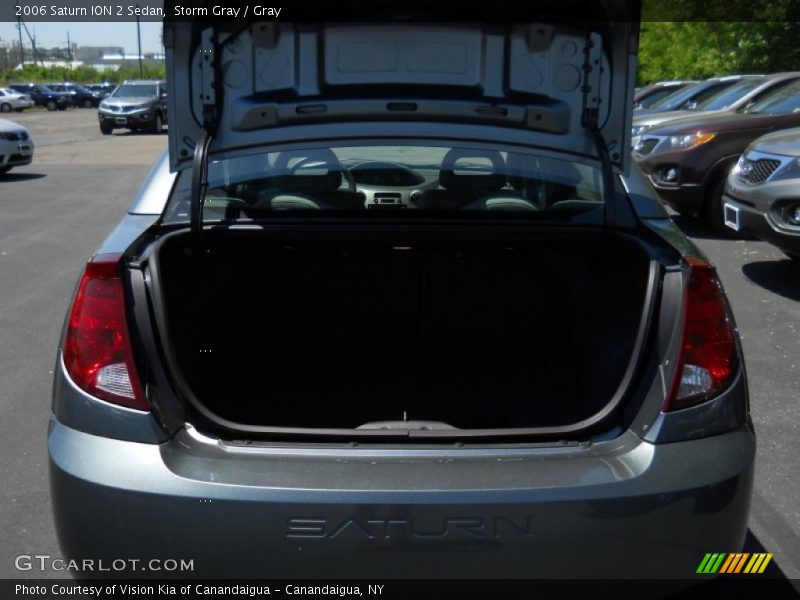 Storm Gray / Gray 2006 Saturn ION 2 Sedan