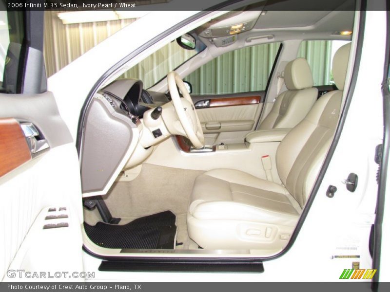 Ivory Pearl / Wheat 2006 Infiniti M 35 Sedan