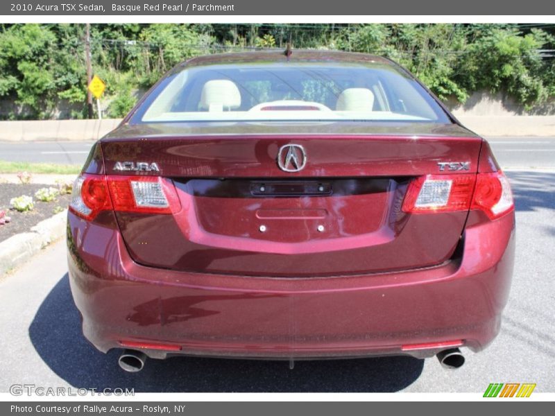 Basque Red Pearl / Parchment 2010 Acura TSX Sedan