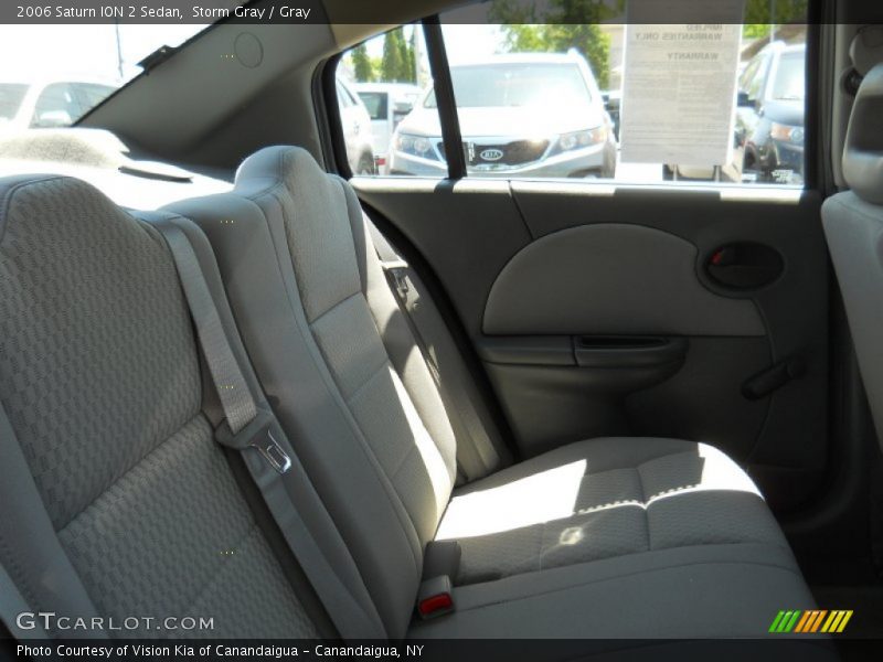 Storm Gray / Gray 2006 Saturn ION 2 Sedan