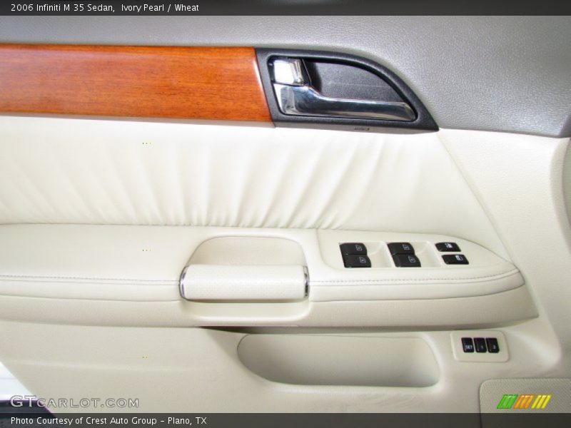 Ivory Pearl / Wheat 2006 Infiniti M 35 Sedan