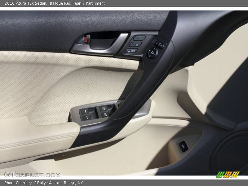 Basque Red Pearl / Parchment 2010 Acura TSX Sedan