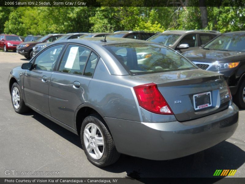 Storm Gray / Gray 2006 Saturn ION 2 Sedan
