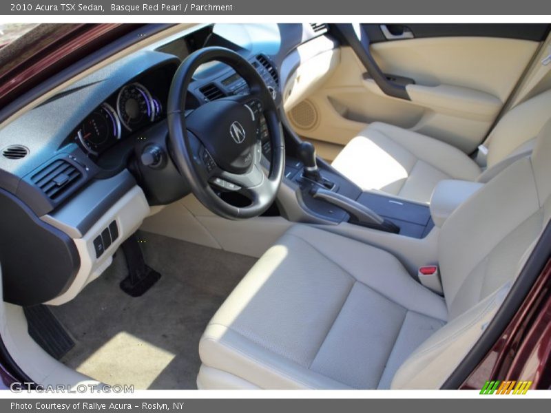 Basque Red Pearl / Parchment 2010 Acura TSX Sedan