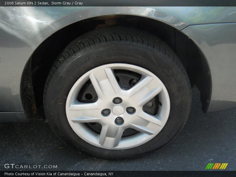 Storm Gray / Gray 2006 Saturn ION 2 Sedan