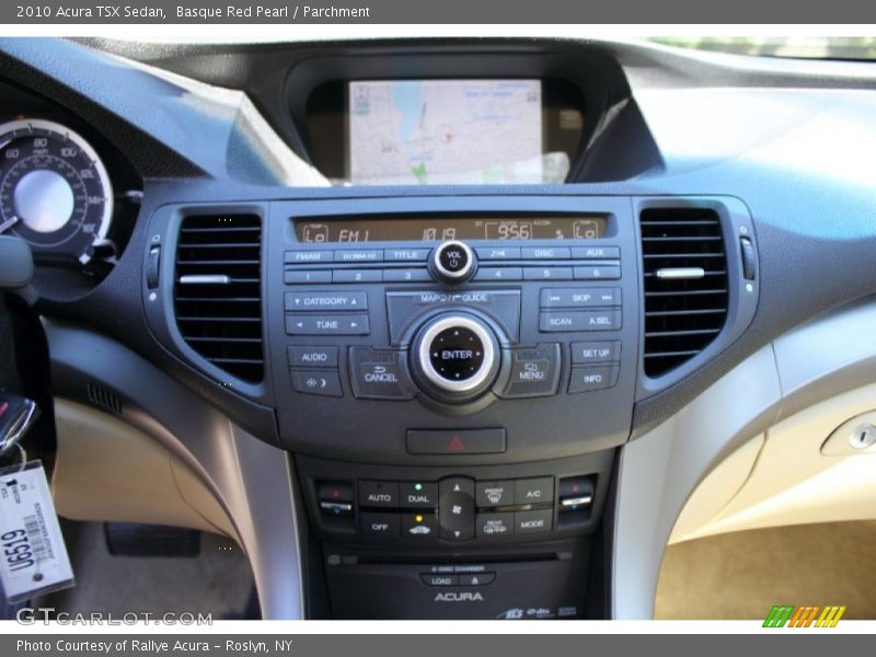 Basque Red Pearl / Parchment 2010 Acura TSX Sedan