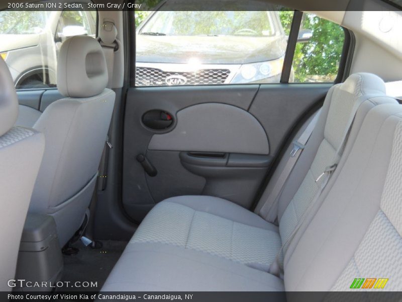 Storm Gray / Gray 2006 Saturn ION 2 Sedan