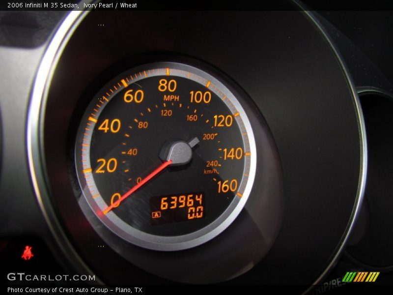 Ivory Pearl / Wheat 2006 Infiniti M 35 Sedan