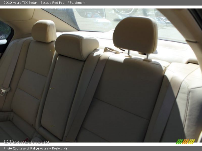 Basque Red Pearl / Parchment 2010 Acura TSX Sedan