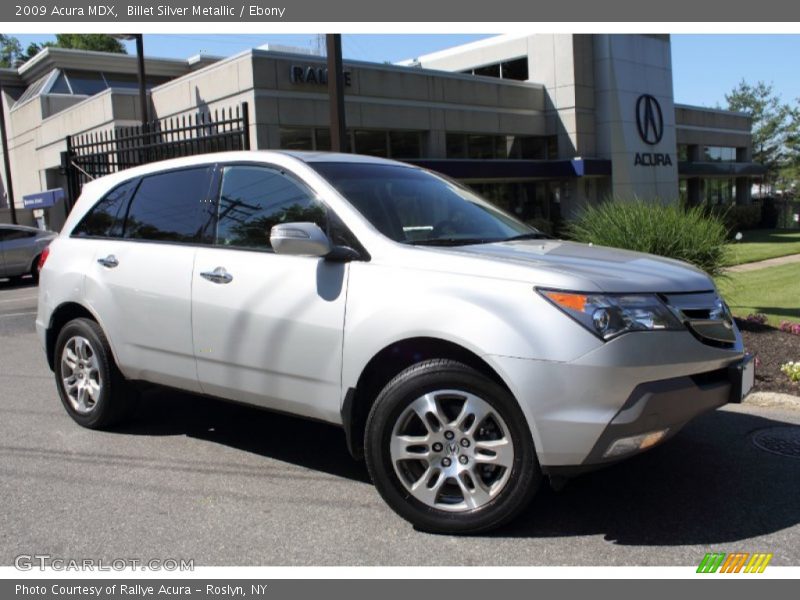Billet Silver Metallic / Ebony 2009 Acura MDX