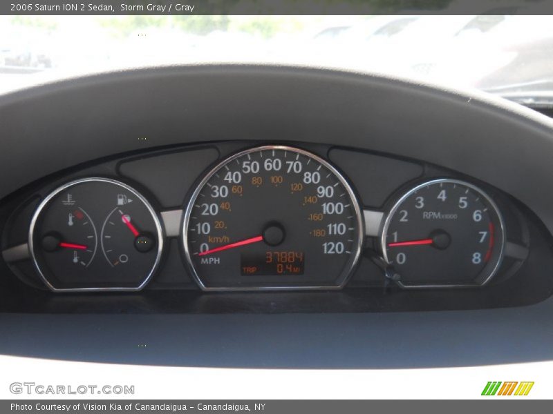 Storm Gray / Gray 2006 Saturn ION 2 Sedan