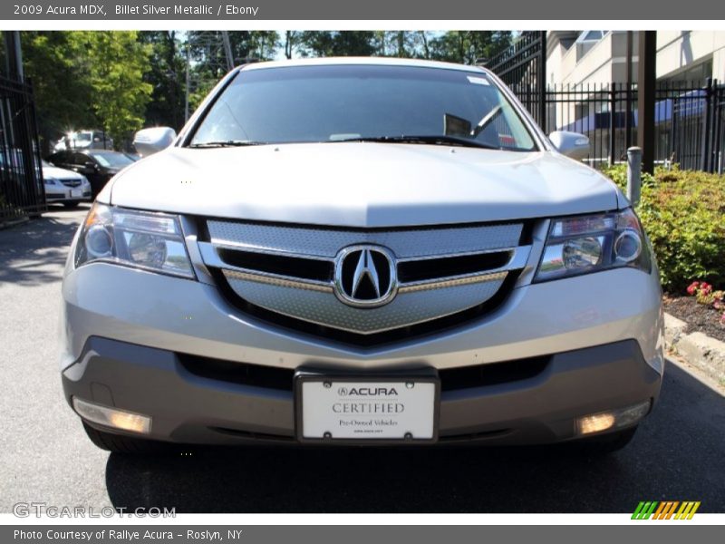 Billet Silver Metallic / Ebony 2009 Acura MDX