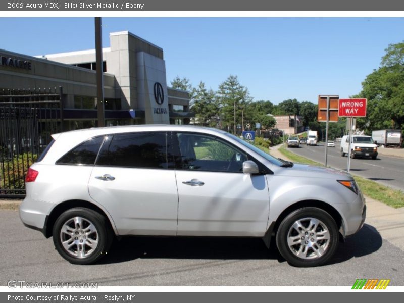 Billet Silver Metallic / Ebony 2009 Acura MDX
