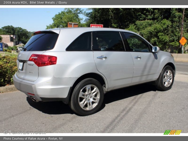 Billet Silver Metallic / Ebony 2009 Acura MDX