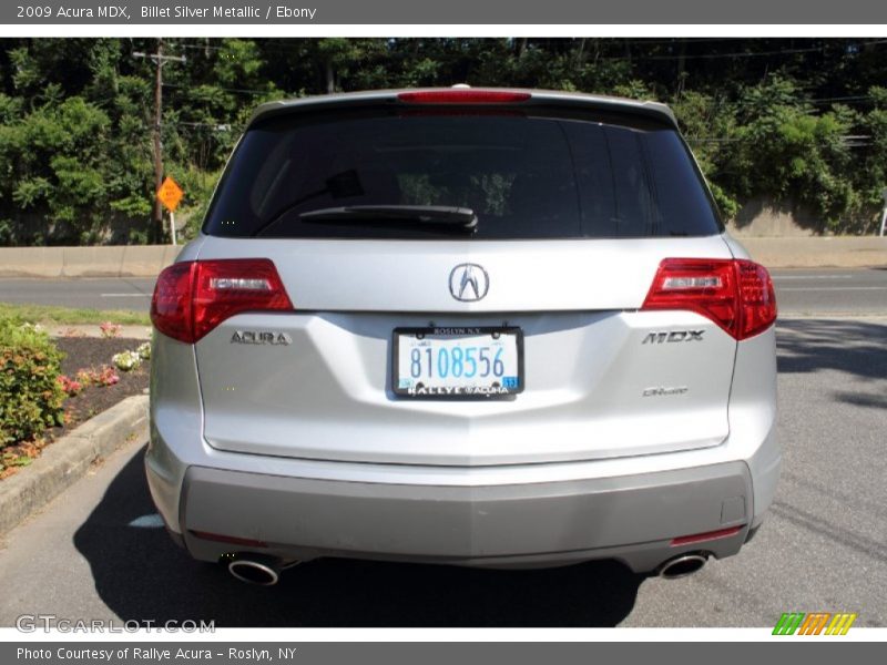 Billet Silver Metallic / Ebony 2009 Acura MDX