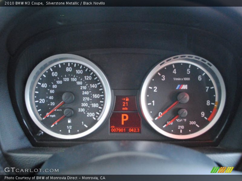  2010 M3 Coupe Coupe Gauges