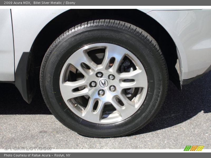 Billet Silver Metallic / Ebony 2009 Acura MDX