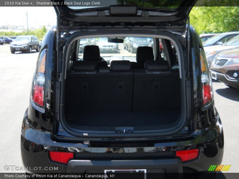 Shadow Black / Black Soul Logo Cloth 2010 Kia Soul +