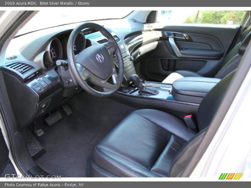 Billet Silver Metallic / Ebony 2009 Acura MDX