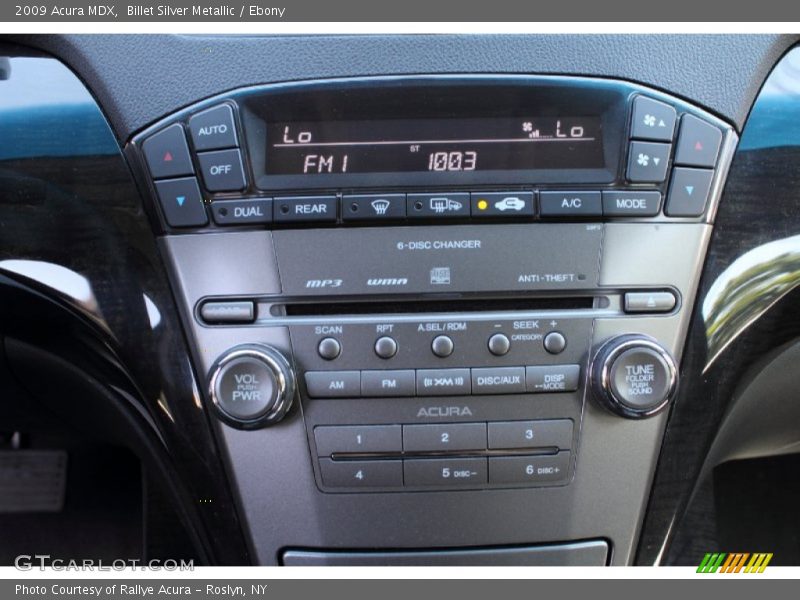 Billet Silver Metallic / Ebony 2009 Acura MDX