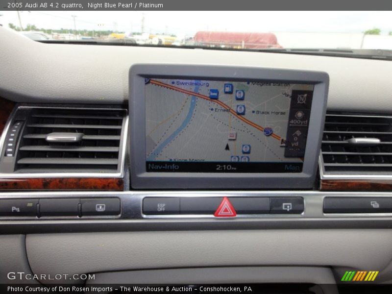 Navigation of 2005 A8 4.2 quattro