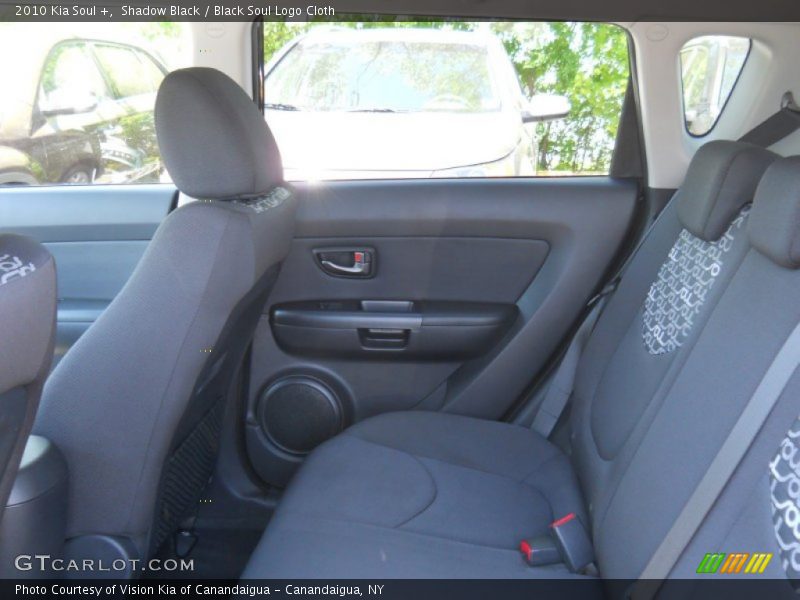 Shadow Black / Black Soul Logo Cloth 2010 Kia Soul +
