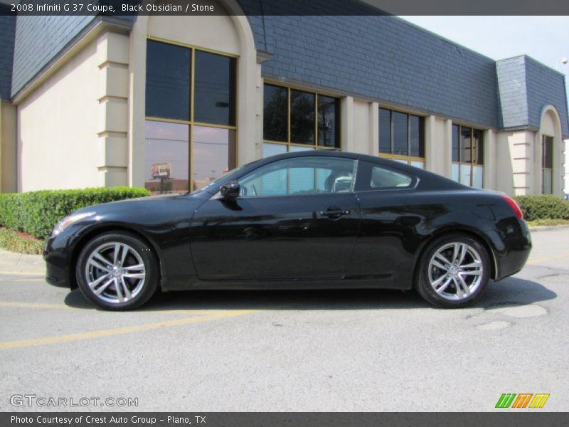 Black Obsidian / Stone 2008 Infiniti G 37 Coupe
