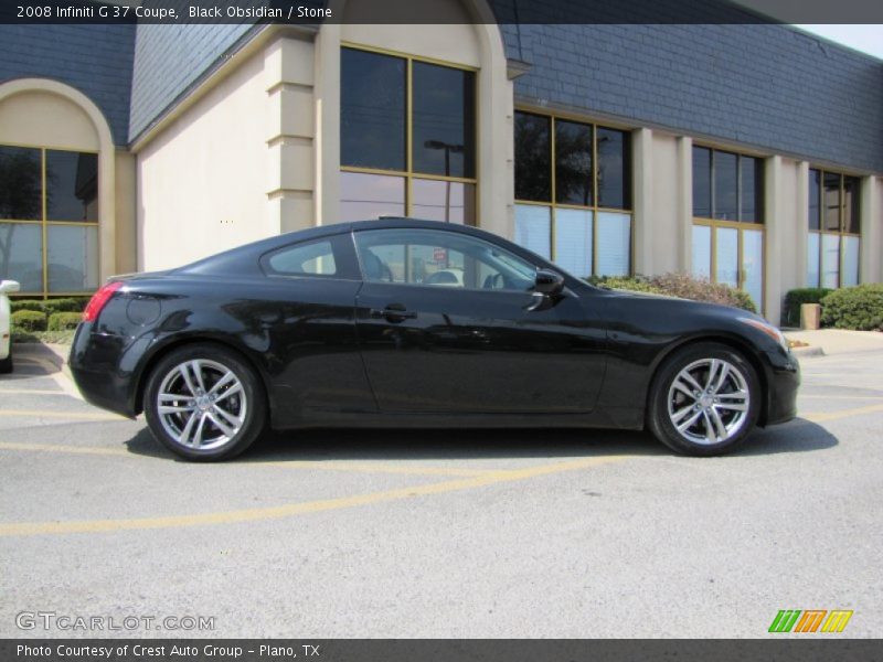 Black Obsidian / Stone 2008 Infiniti G 37 Coupe