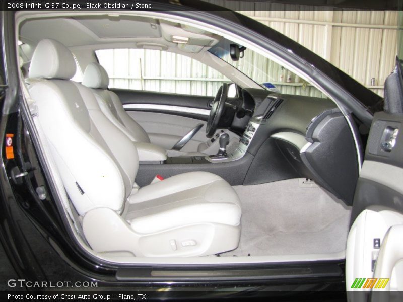 Black Obsidian / Stone 2008 Infiniti G 37 Coupe