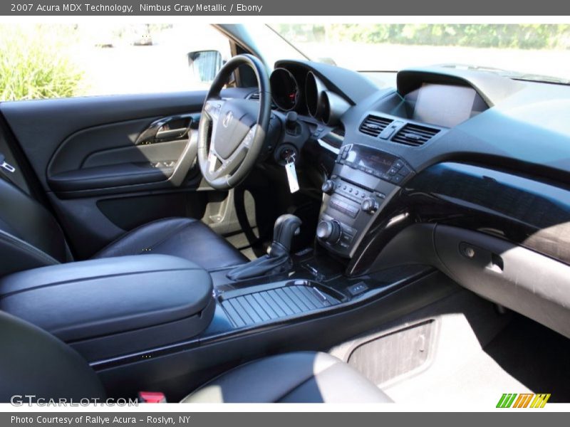 Nimbus Gray Metallic / Ebony 2007 Acura MDX Technology