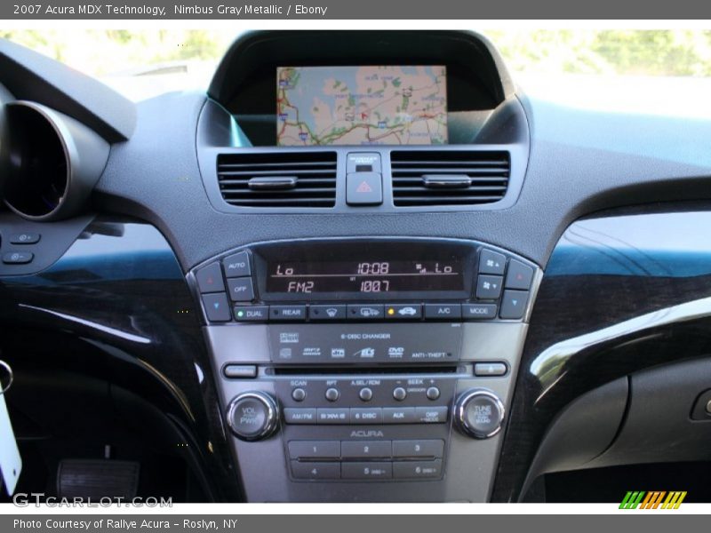 Nimbus Gray Metallic / Ebony 2007 Acura MDX Technology