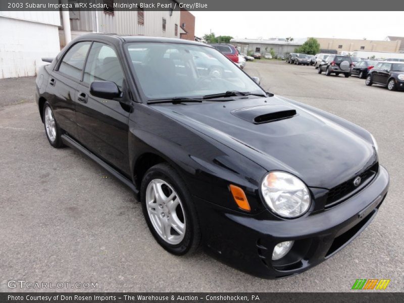 Front 3/4 View of 2003 Impreza WRX Sedan