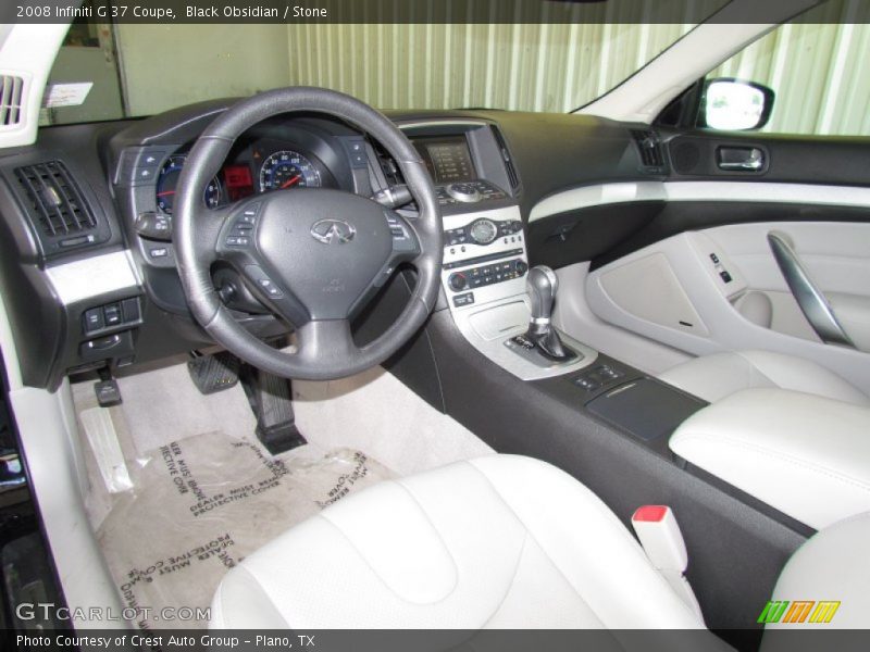 Black Obsidian / Stone 2008 Infiniti G 37 Coupe