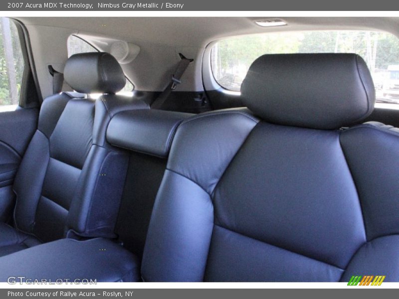 Nimbus Gray Metallic / Ebony 2007 Acura MDX Technology