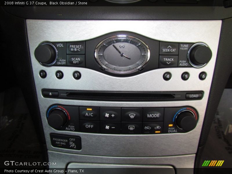 Black Obsidian / Stone 2008 Infiniti G 37 Coupe