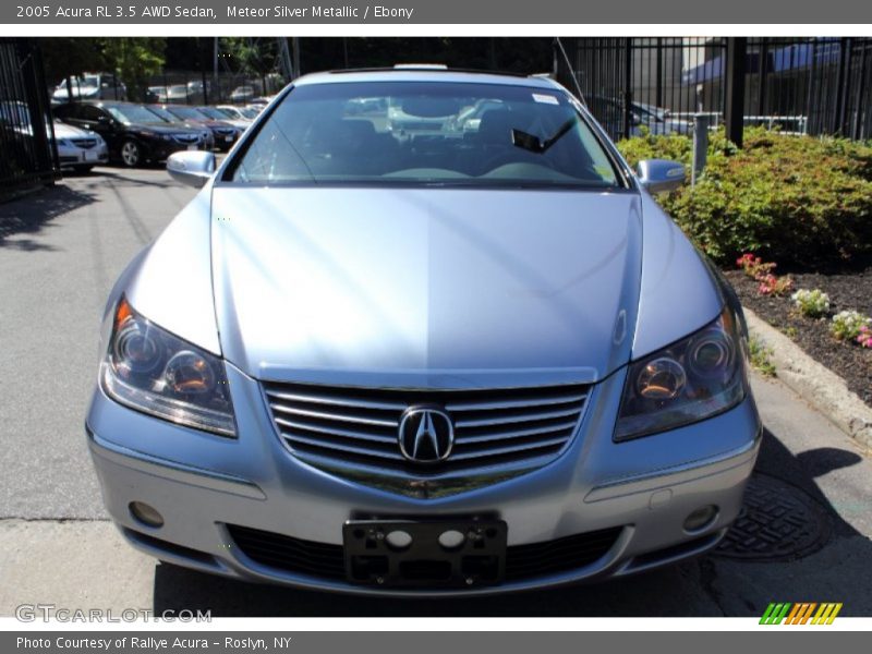 Meteor Silver Metallic / Ebony 2005 Acura RL 3.5 AWD Sedan