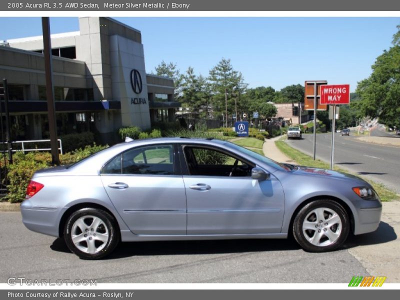 Meteor Silver Metallic / Ebony 2005 Acura RL 3.5 AWD Sedan