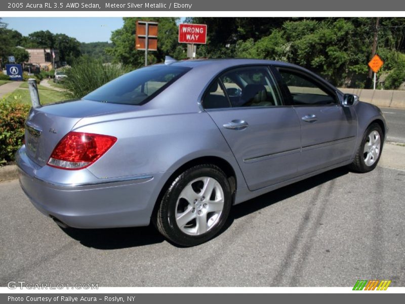 Meteor Silver Metallic / Ebony 2005 Acura RL 3.5 AWD Sedan