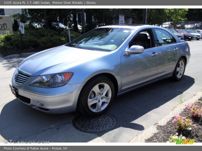 Meteor Silver Metallic / Ebony 2005 Acura RL 3.5 AWD Sedan