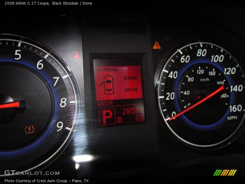 Black Obsidian / Stone 2008 Infiniti G 37 Coupe