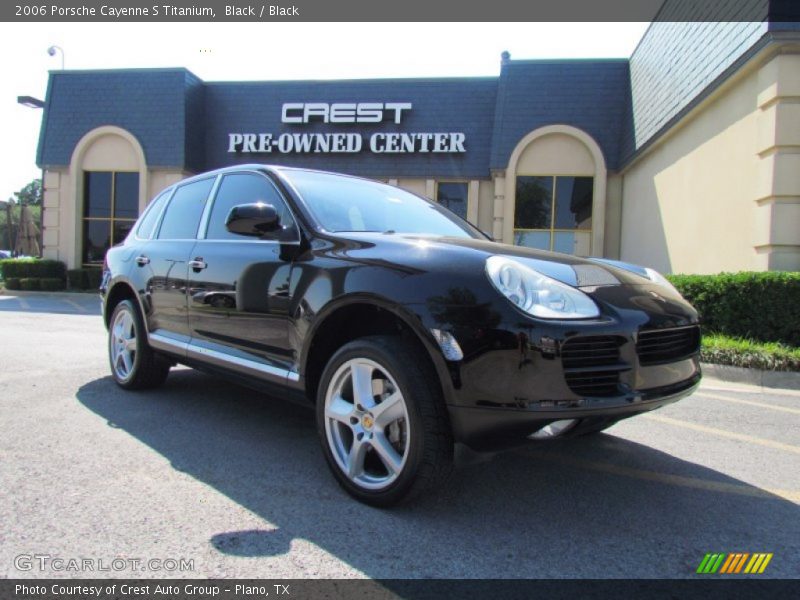 Black / Black 2006 Porsche Cayenne S Titanium