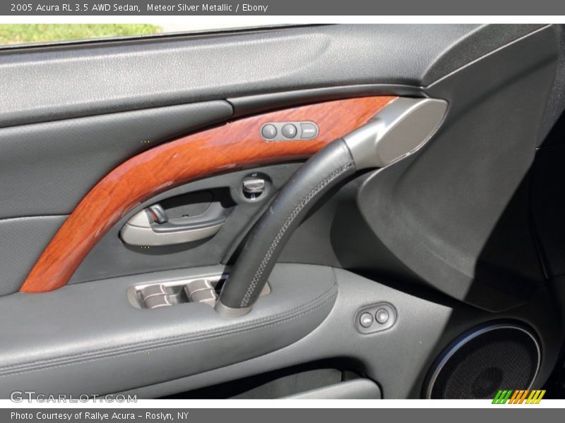 Meteor Silver Metallic / Ebony 2005 Acura RL 3.5 AWD Sedan
