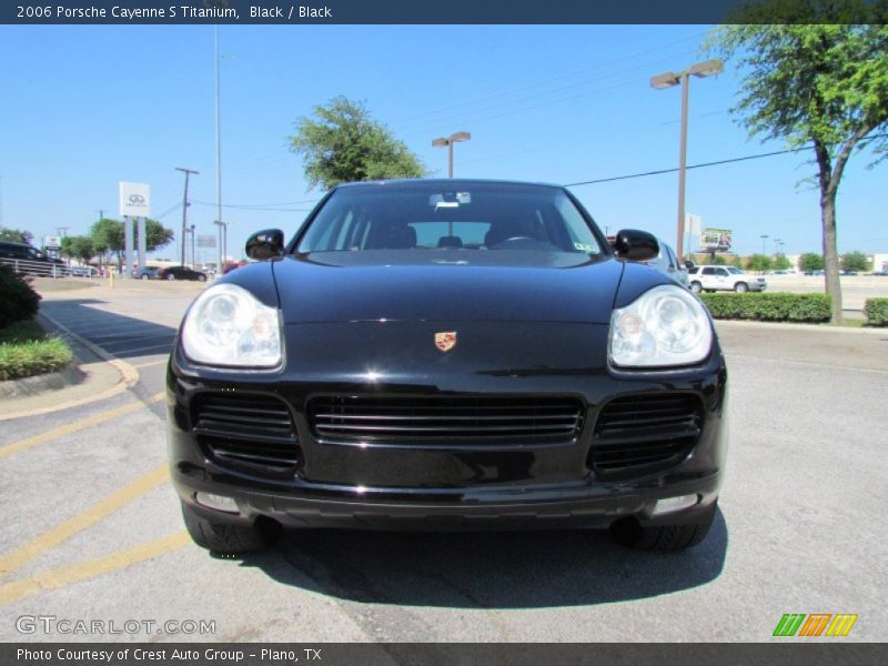 Black / Black 2006 Porsche Cayenne S Titanium