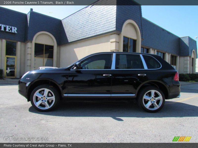 Black / Black 2006 Porsche Cayenne S Titanium