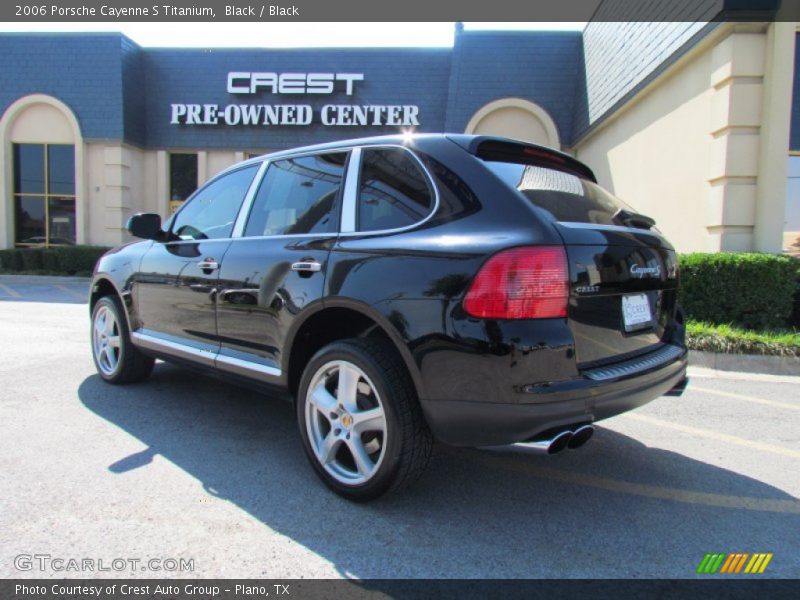 Black / Black 2006 Porsche Cayenne S Titanium