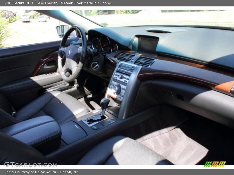 Meteor Silver Metallic / Ebony 2005 Acura RL 3.5 AWD Sedan