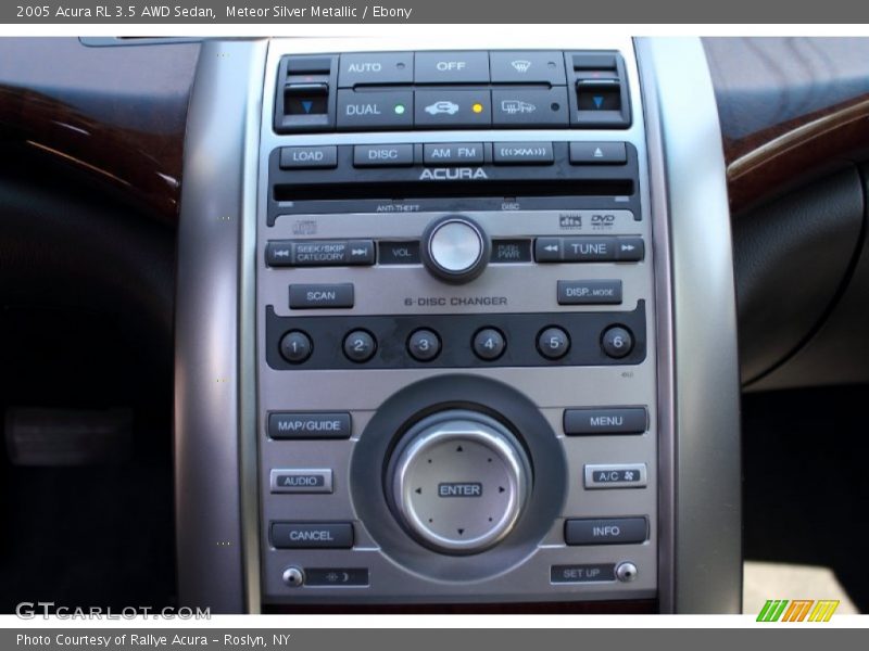 Meteor Silver Metallic / Ebony 2005 Acura RL 3.5 AWD Sedan